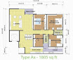 Floor Plan Type Ax