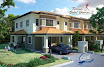 2 Storey Terrace House - Coral